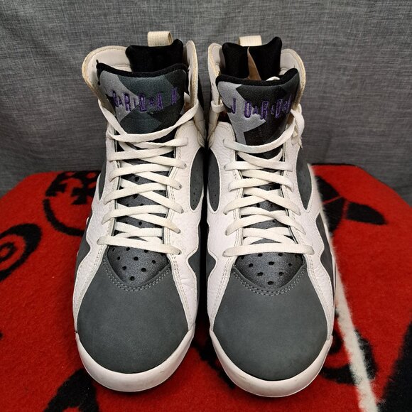 Size 8.5 Men Nike Air Jordan 7 Flint CU9307-100 OG VII Retro - Picture 3 of 13